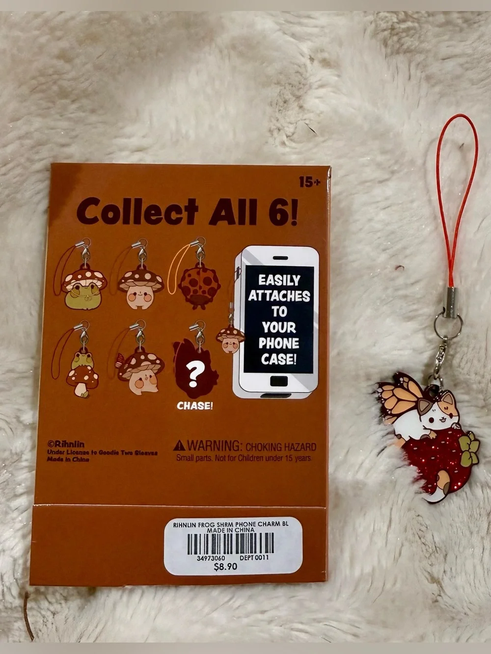Rihnlin Forest Critter Blind Bag Phone Charm Chase